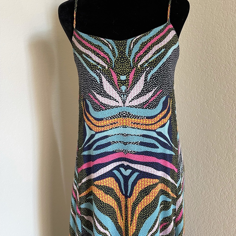 Mara Hoffman long A line dress.